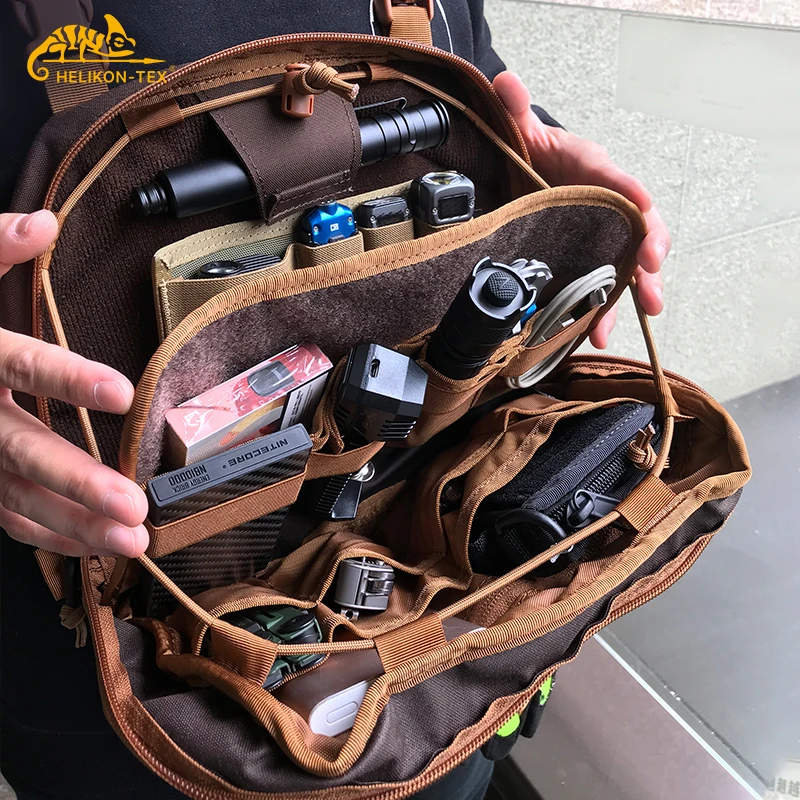 Helikon赫利肯食蚁兽单肩双肩包多功能DIY戶外战术通勤胸挂背包