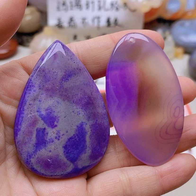 【闪购商品】未镶嵌玛瑙/玉髓珠宝半成品d****w