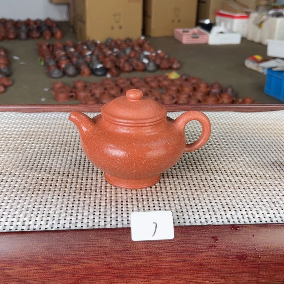 紫砂茶壶瑕疵1.20-7 桃花泥 170