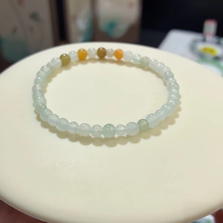 翡翠未镶嵌手链卡5福利款