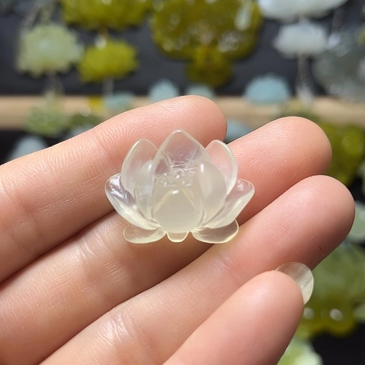 未镶嵌蛇纹石玉发饰