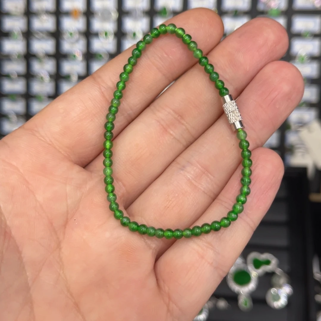翡翠戒指未镶嵌翡翠手链
