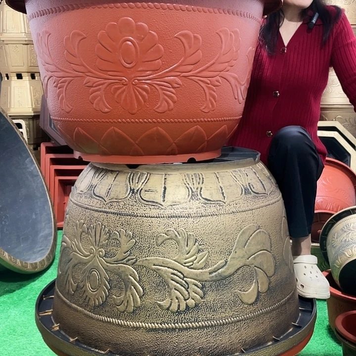 圆盆古铜八零两个