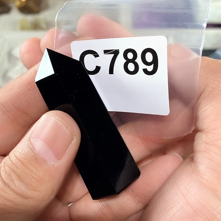水晶天然水晶柱子C789未镶嵌小****记