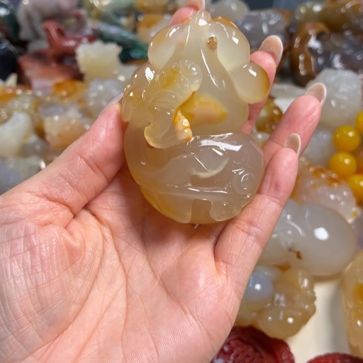 未镶嵌吊坠(不含链)玛瑙/玉髓