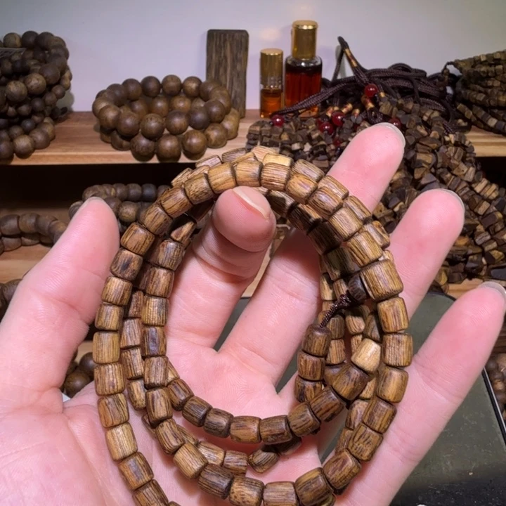 沉香沉香碎屑卡6桶珠多圈