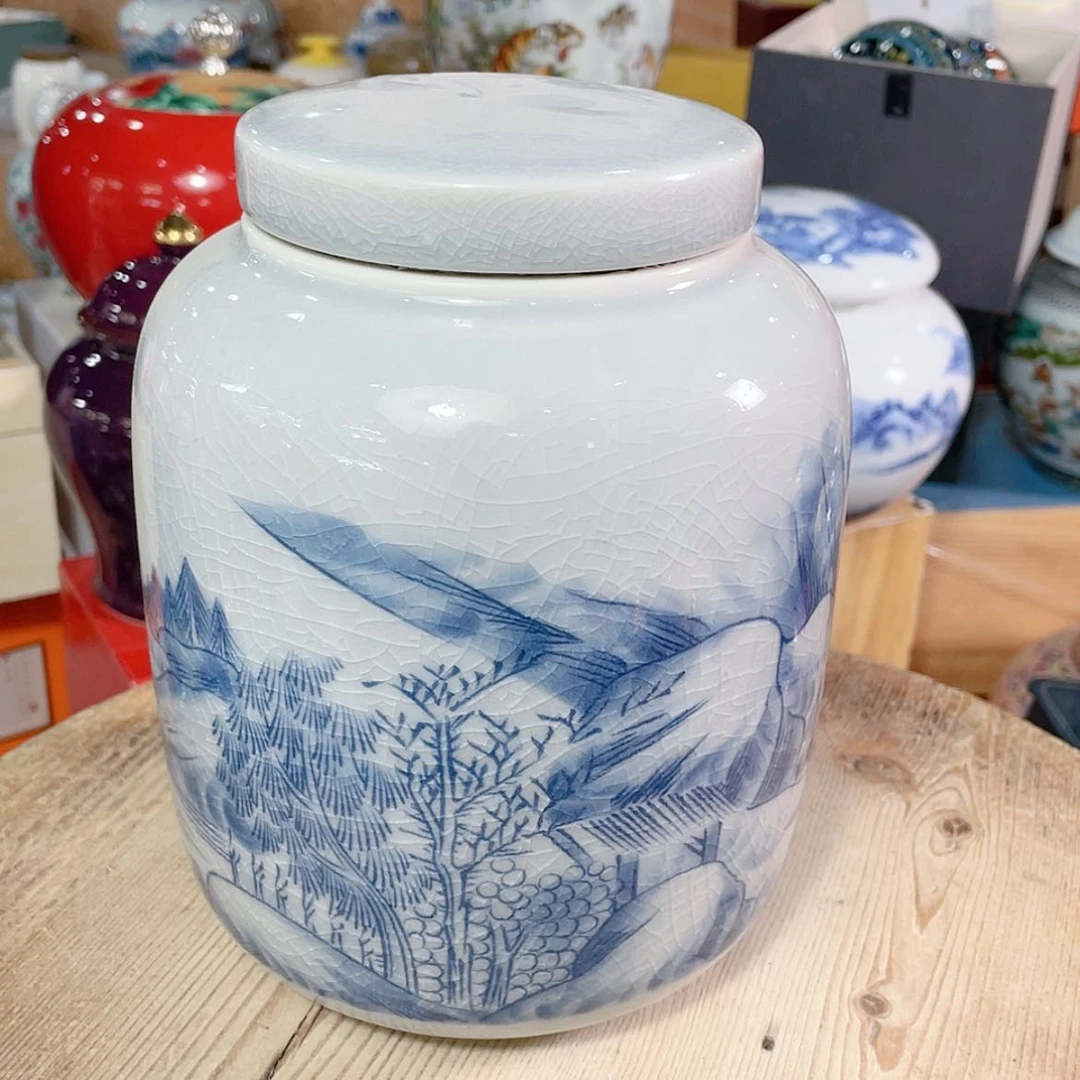 【闪购商品】罐陶瓷茶叶罐密封罐