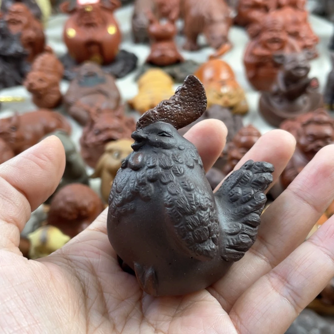 【闪购商品】紫砂茶宠紫砂公鸡