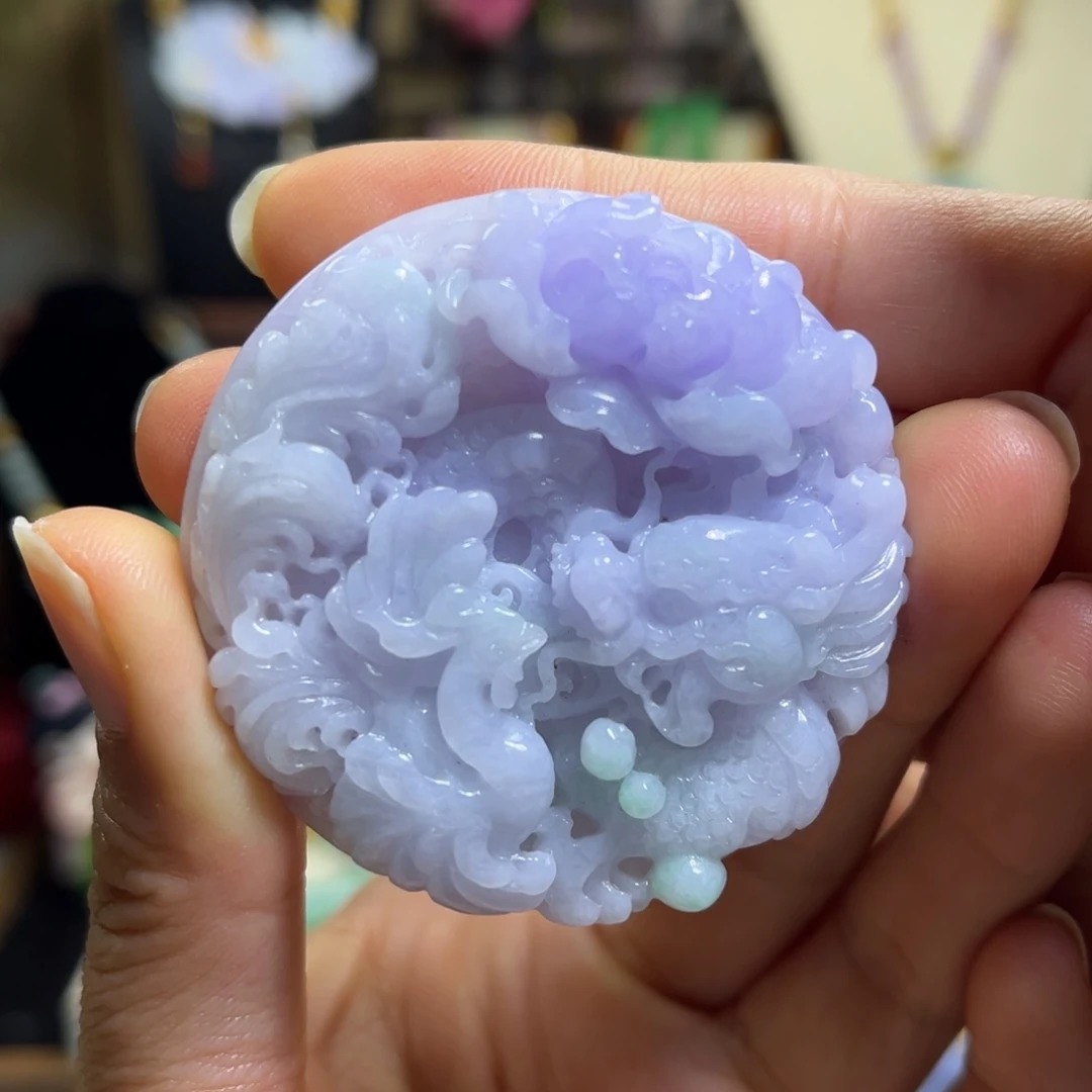 翡翠未镶嵌颈饰天然翡翠