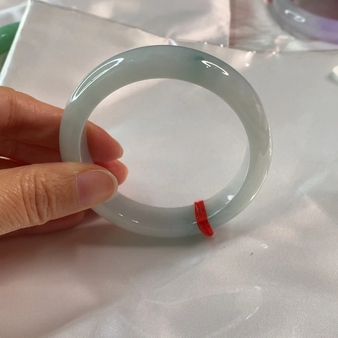 翡翠未镶嵌手镯翡翠手镯56