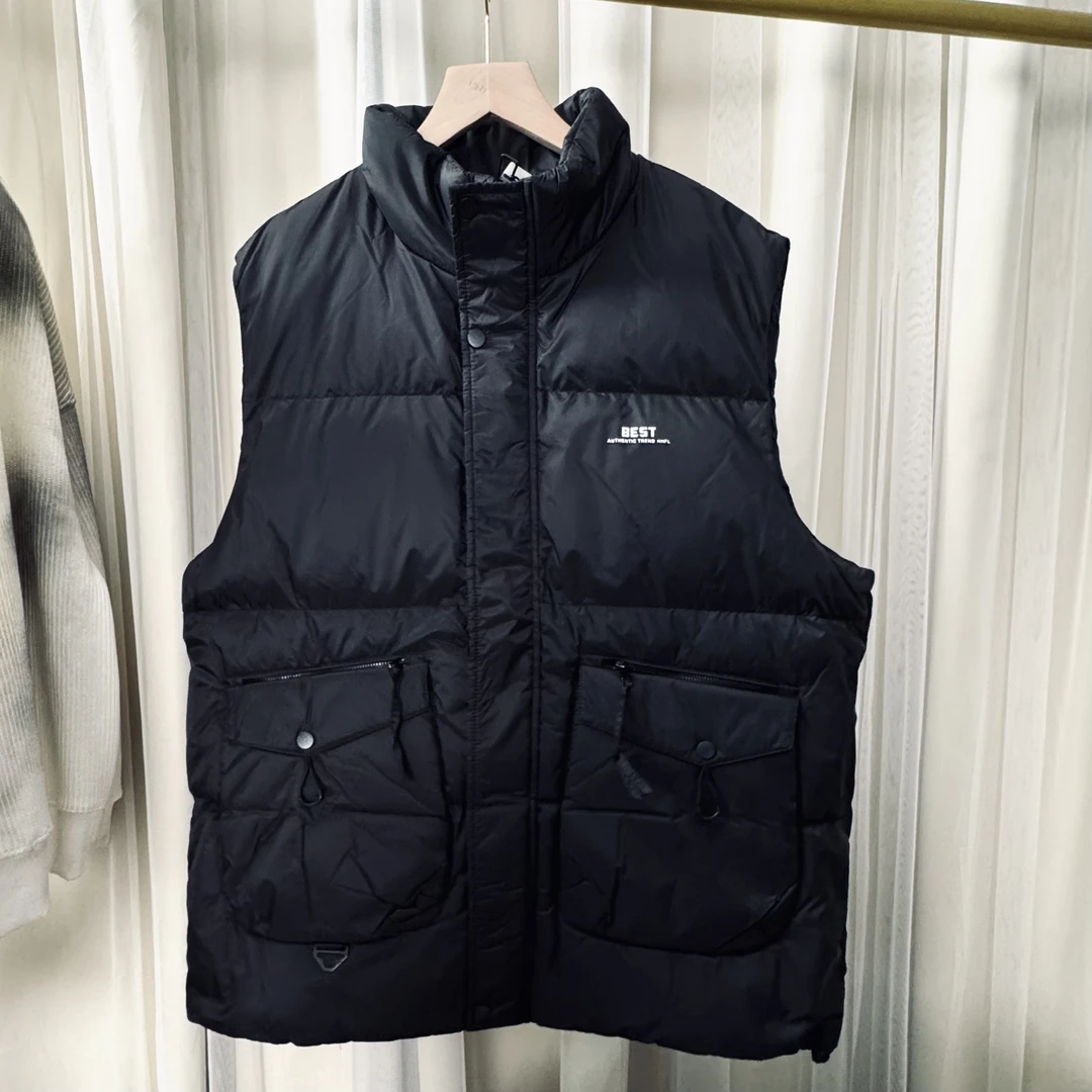 中大童1286新款口袋拉链马甲