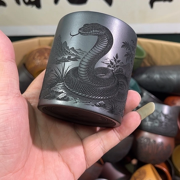 茶杯紫砂全手工紫砂主人杯