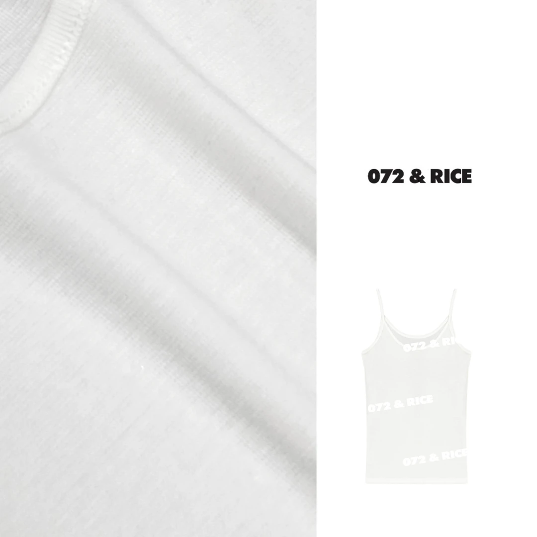 072 & RICE【半糖】莱赛尔+羊毛 夏季休闲无袖背心 32XD78
