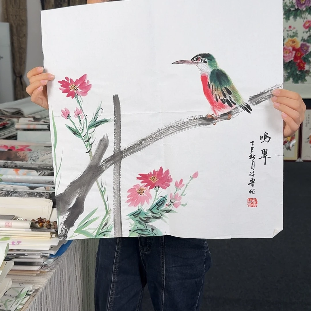 纯手绘的好看作品