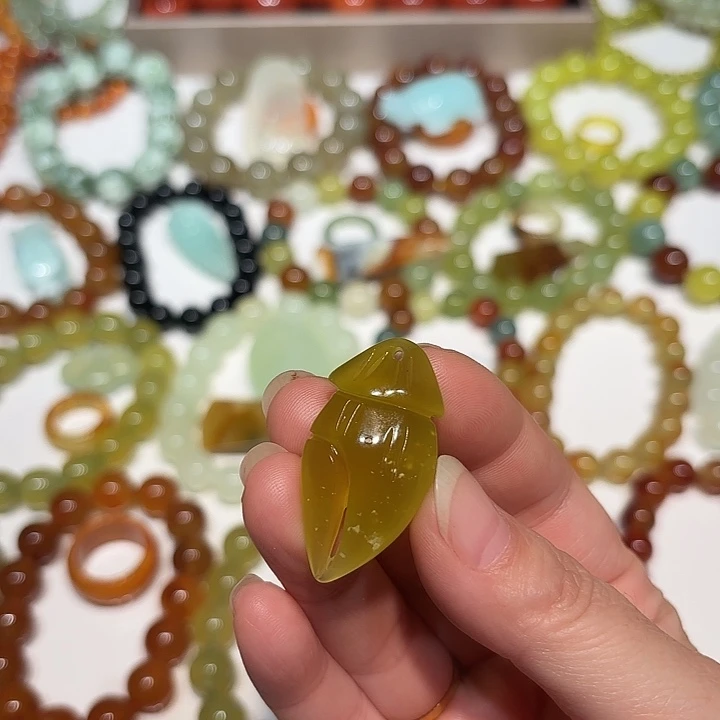 蛇纹石玉未镶嵌手串