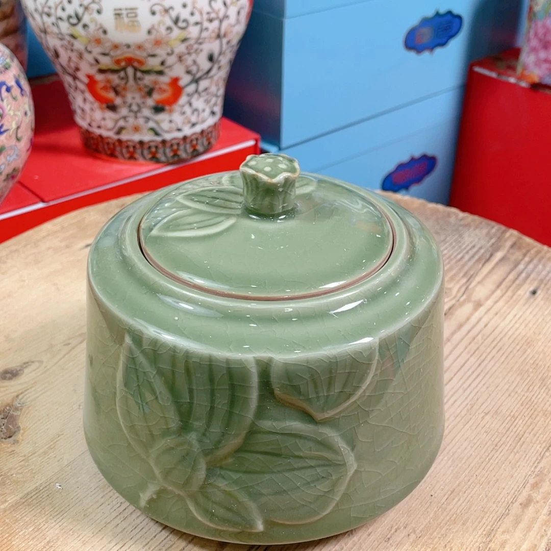 【闪购商品】罐陶瓷茶叶罐密封罐