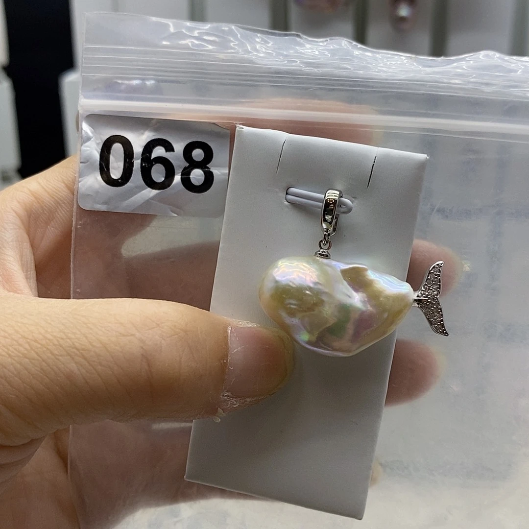 合金耳饰淡水珍珠