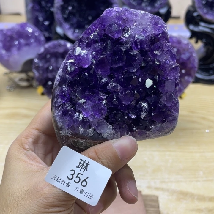 银S925镶嵌大型摆件（非配饰）紫晶