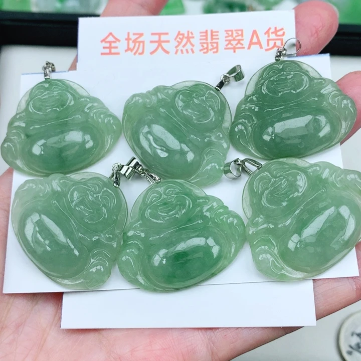 翡翠未镶嵌颈饰多样性发其1