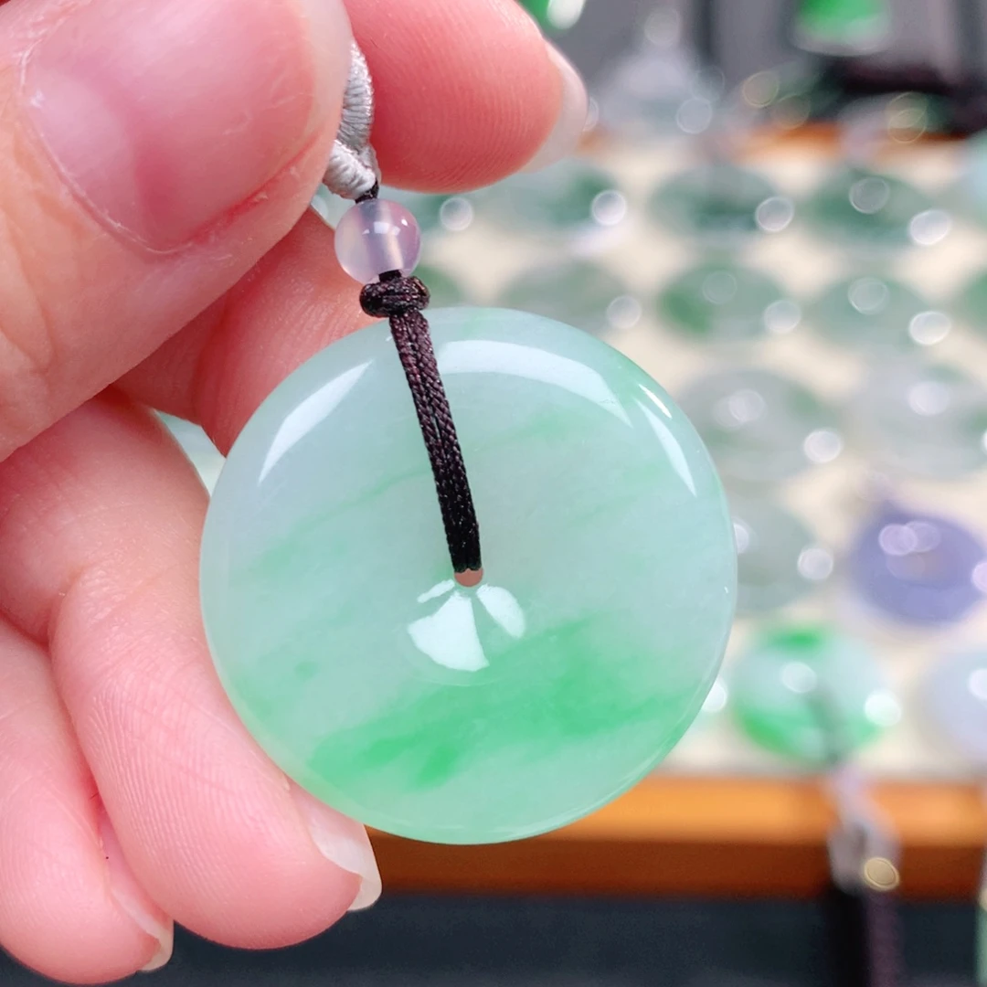 颈饰未镶嵌翡翠天然缅甸翡翠a货28-5.0