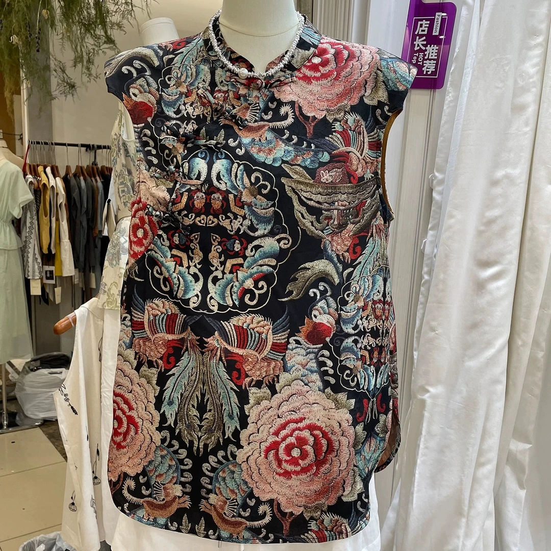 3208全人丝旗袍奥黛上衣