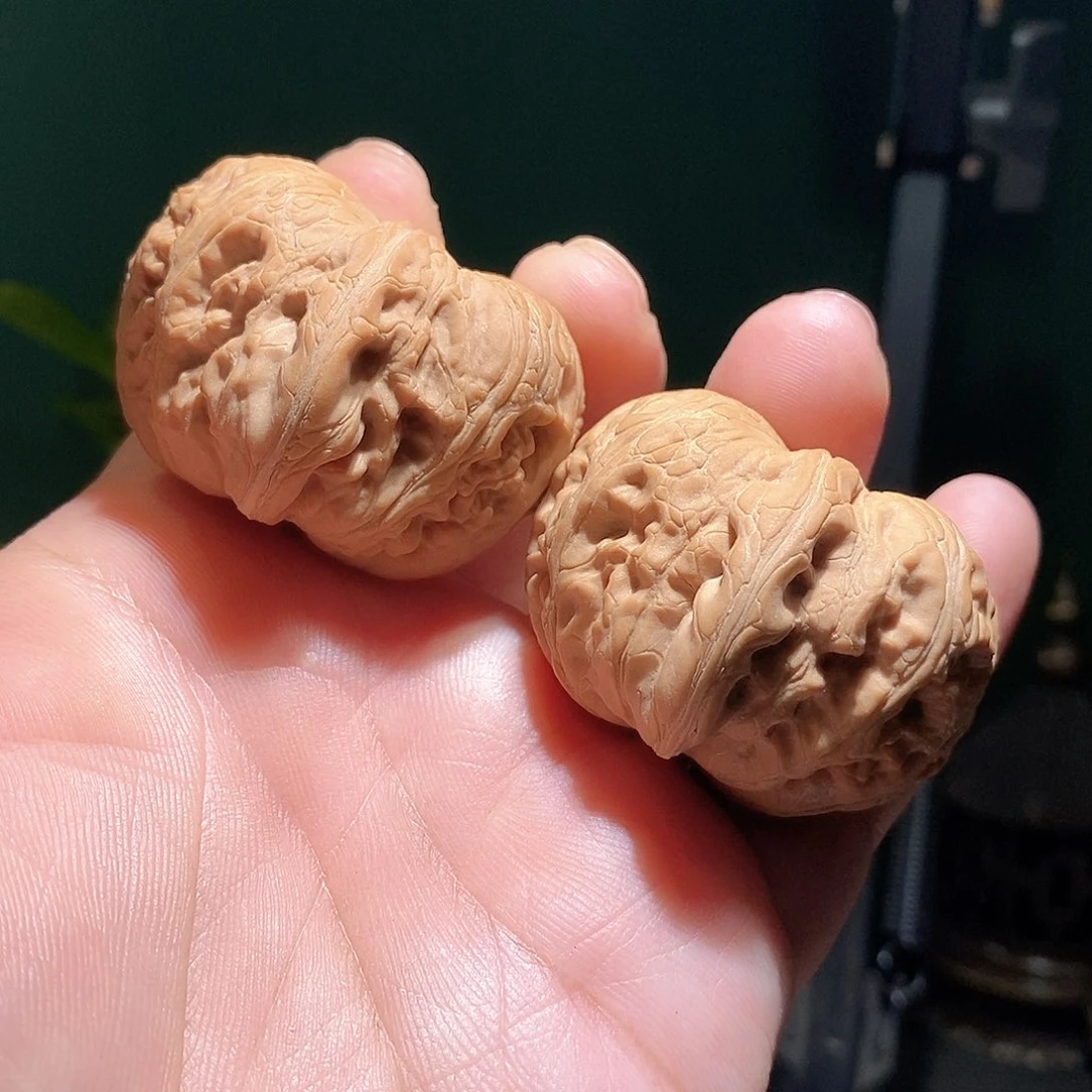 把件文玩核桃45平谷元宝全品