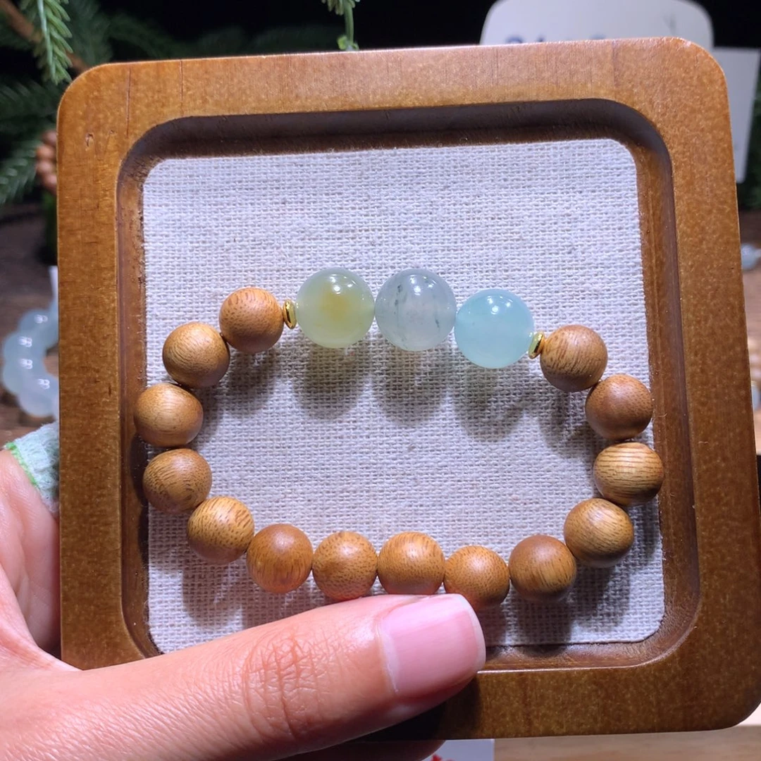 翡翠散珠特价冰胶三彩卡12.6-13