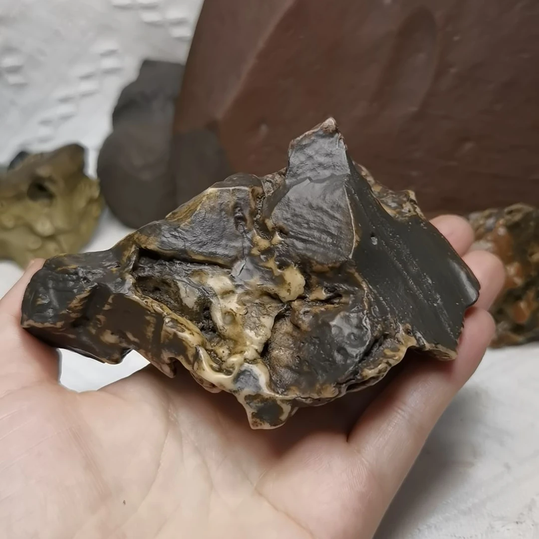 囚牛 山形石 戈壁石 奇石