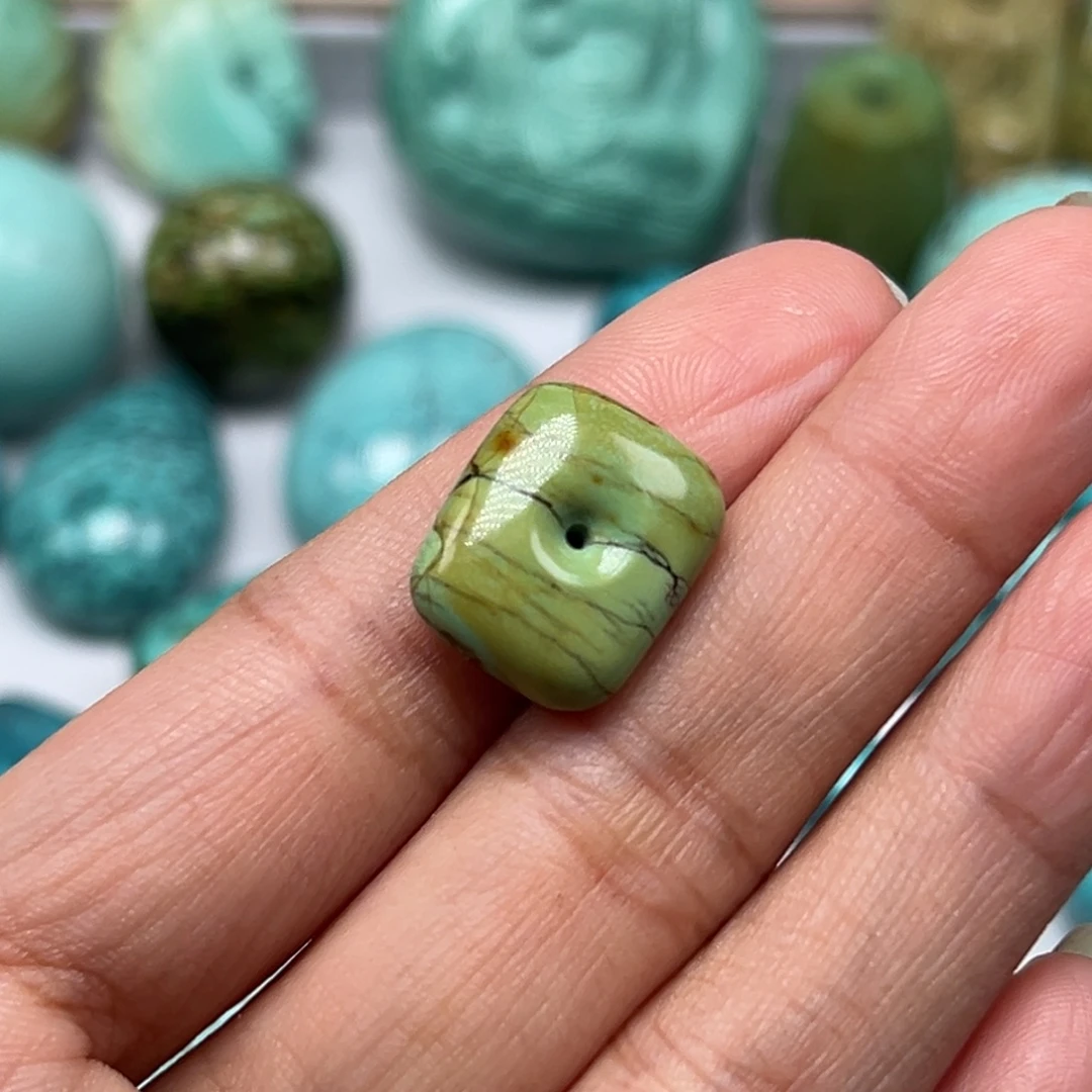 月***樾未镶嵌绿松石珠宝奇石