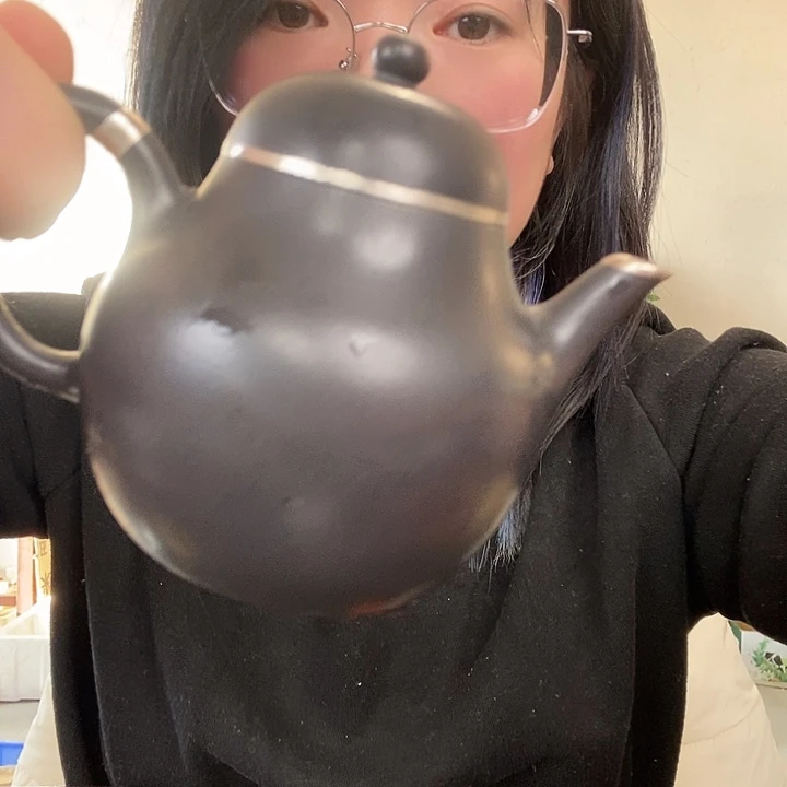 紫砂茶宠捂灰秋水