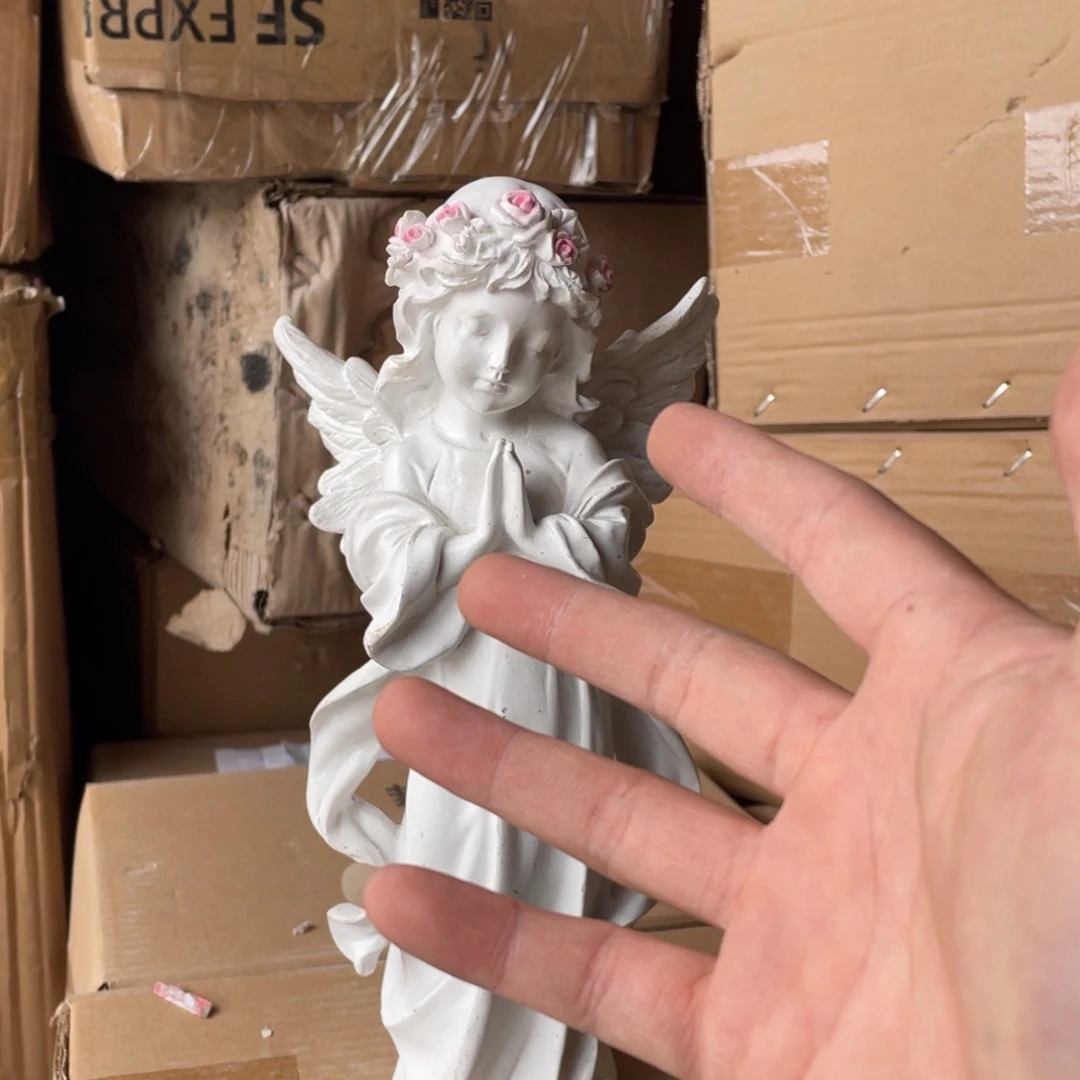 【闪购商品】树脂白色天使摆件