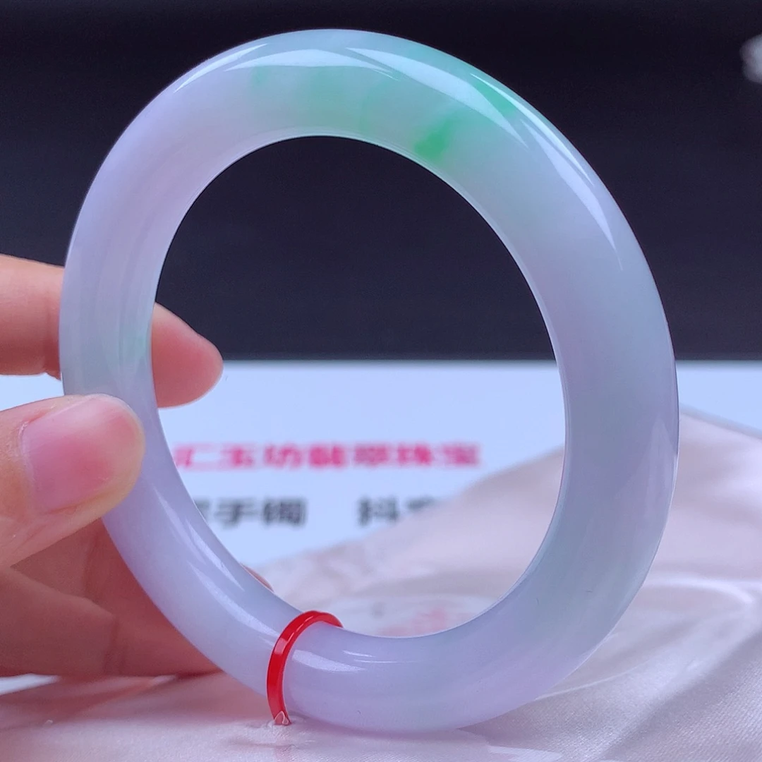 翡翠足金镶嵌手镯手镯002073