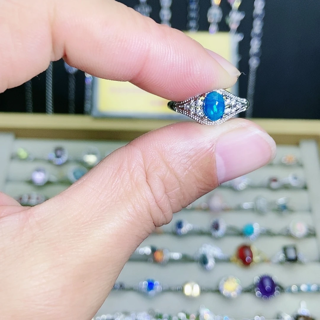 【闪购商品】未镶嵌欧泊戒指