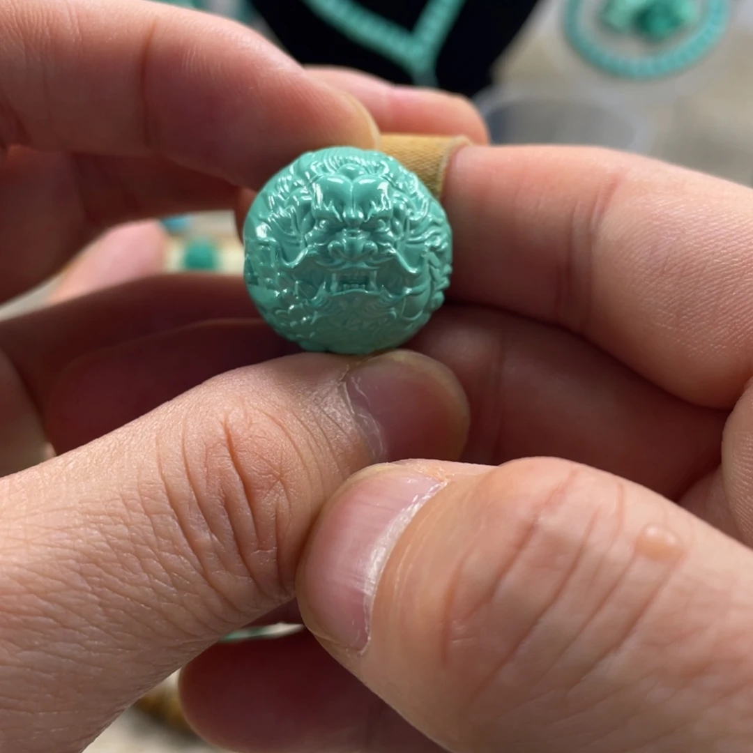 十堰手工雕刻配饰配珠，直径20
