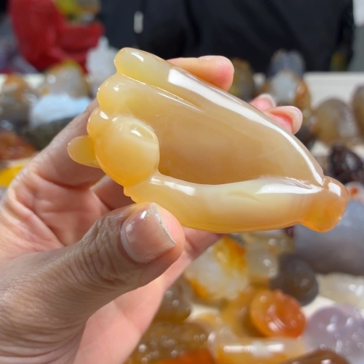 玛瑙/玉髓未镶嵌吊坠(不含链)