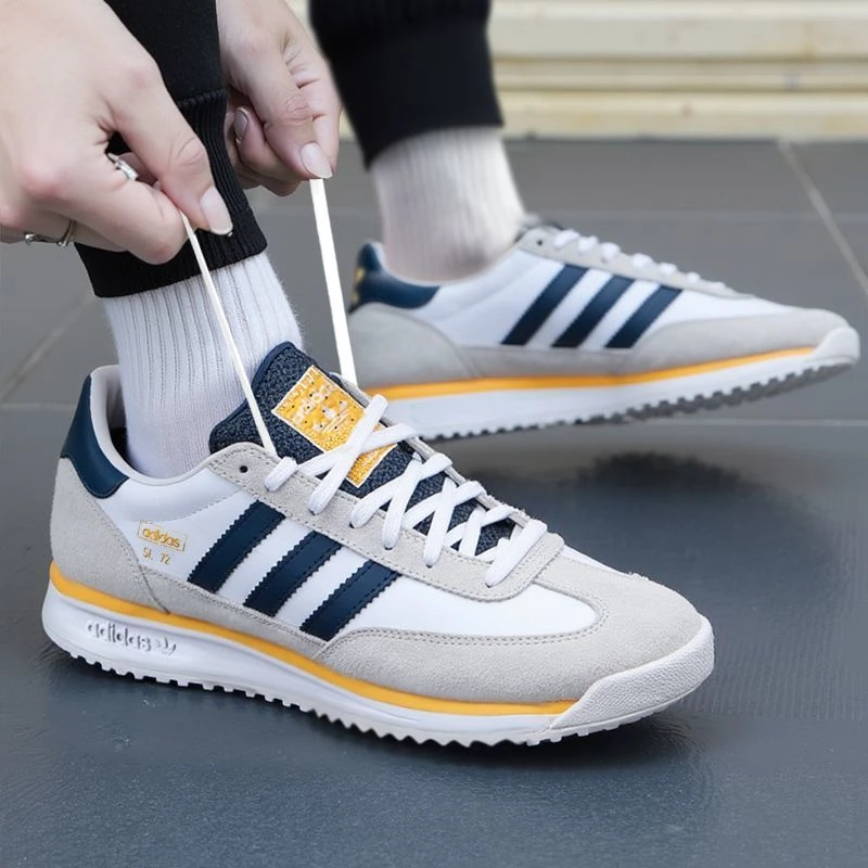 Adidas阿迪达斯正品三叶草运动鞋德训鞋休闲鞋男女T头鞋 IH4823