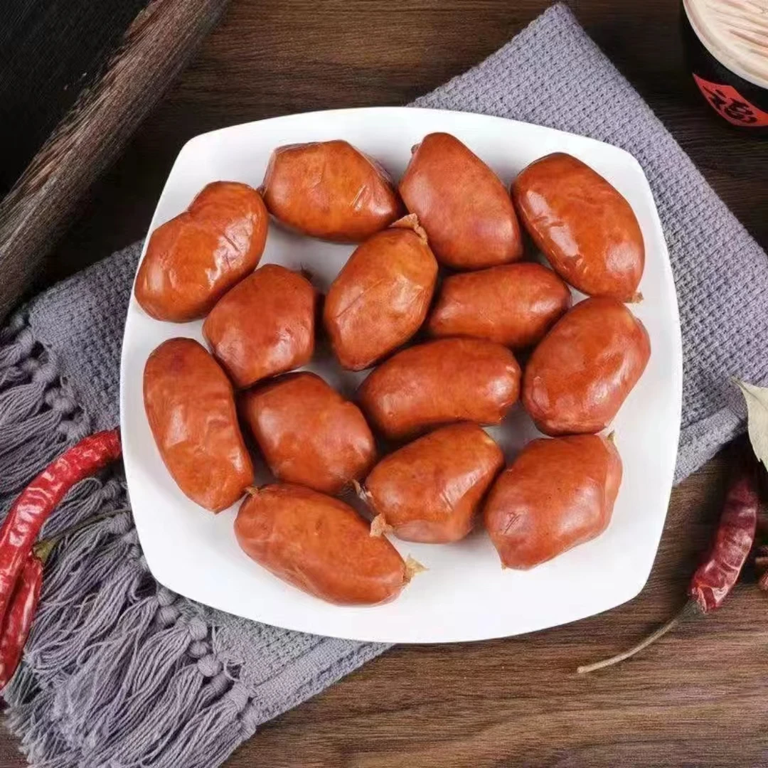 【到手12个】原味脆皮大肉枣枣肠香甜Q弹300g每袋开袋即食小零食TY