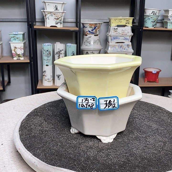 紫砂的花盆很漂亮5