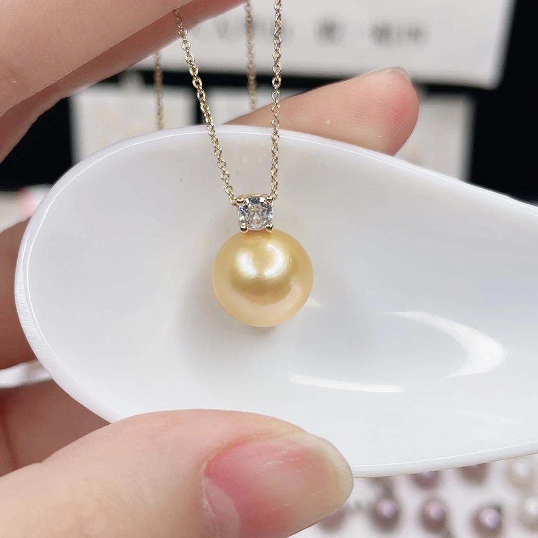 淡水珍珠合金吊坠(赠链)