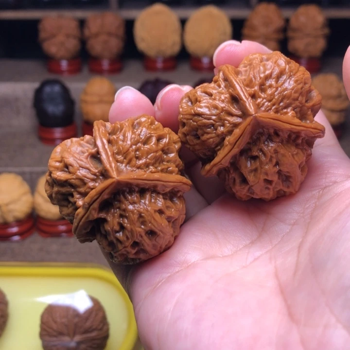 把件橄榄核38虎头麦穗39尺