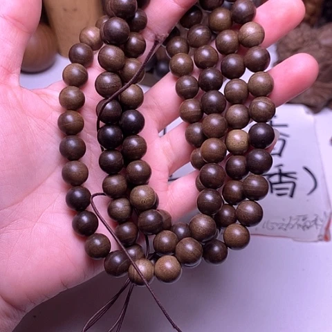 檀香木手串/手链檀香阴沉1:0/108横纹满纹
