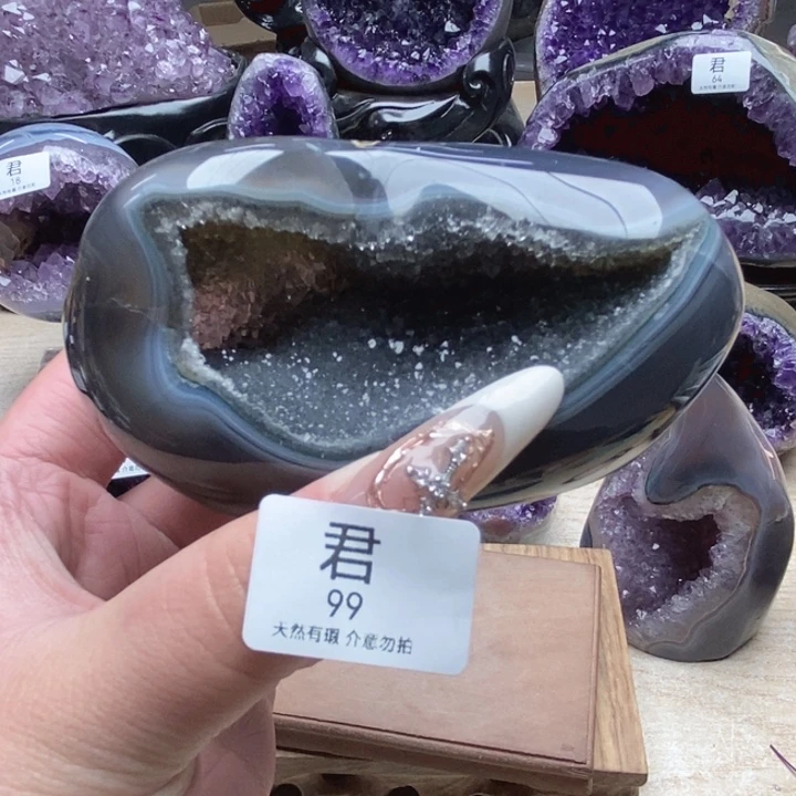 大型摆件（非配饰）紫晶未镶嵌