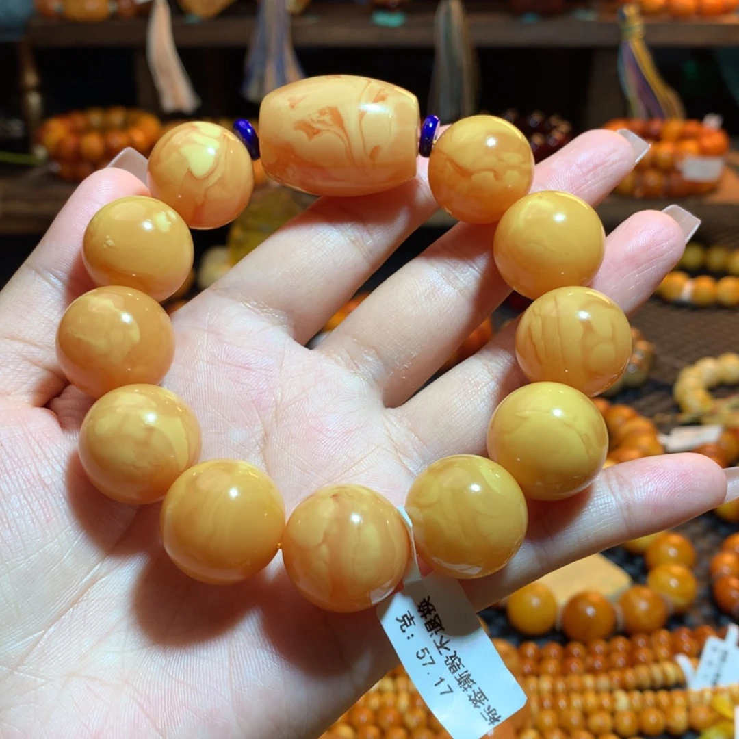 【闪购商品】手串蜜蜡未镶嵌Y*蜜蜡手串