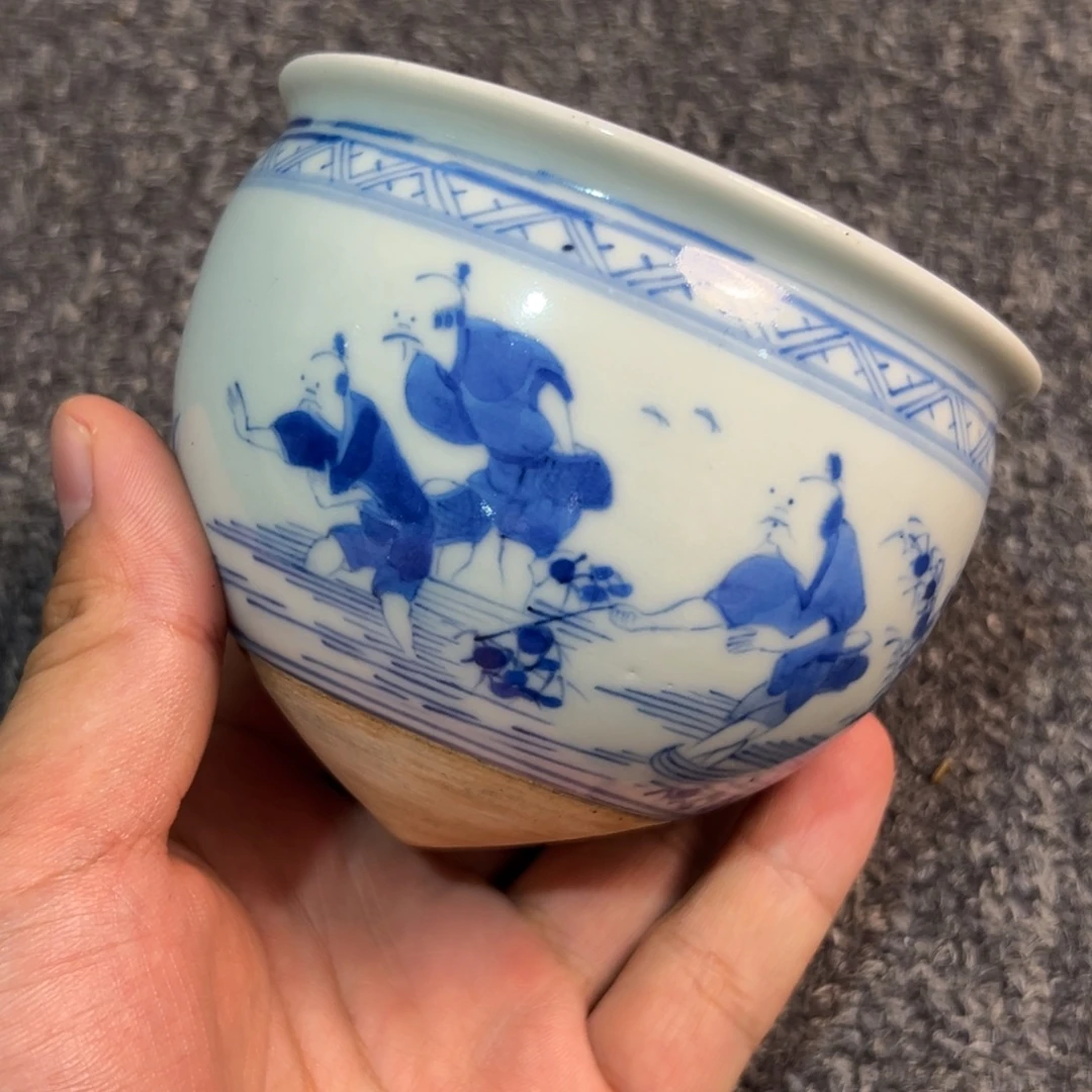 光***酥青花瓷器的瓷器123456