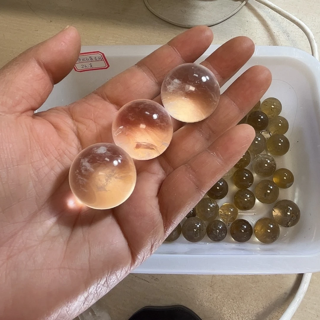 @***憨水晶珠宝半成品未镶嵌