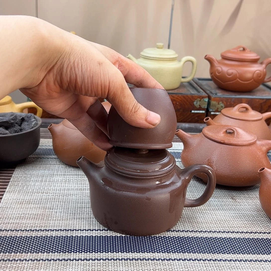 茶壶紫砂古**佛紫泥德中