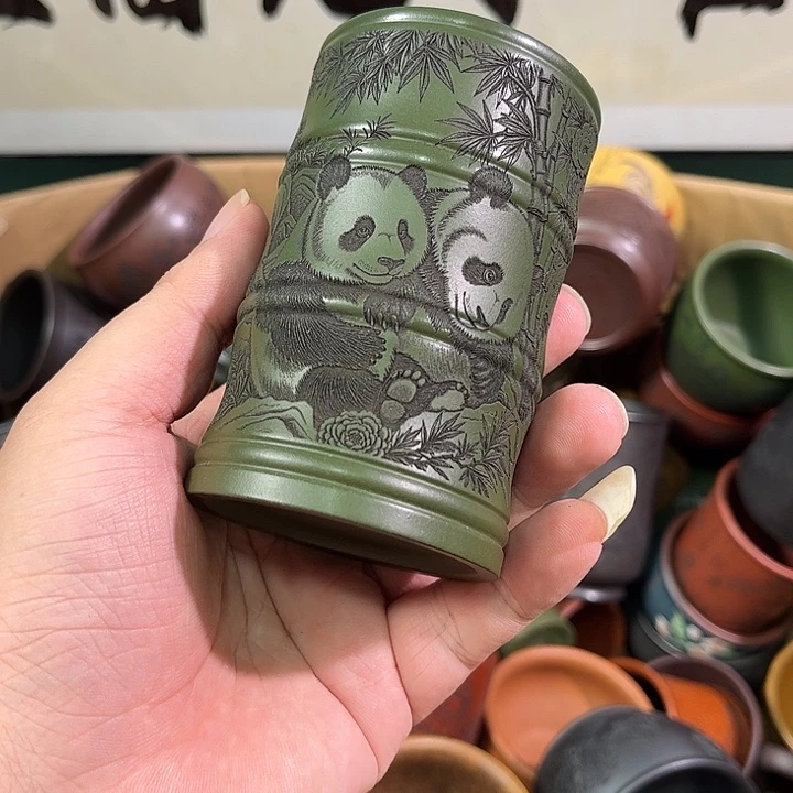 茶杯紫砂全手工紫砂主人杯