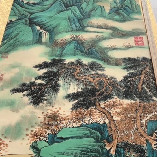 臻红，字画，书法，中堂