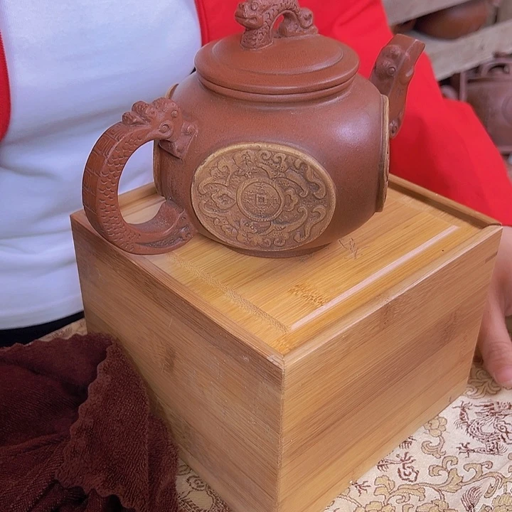 茶壶紫砂原矿紫砂壶