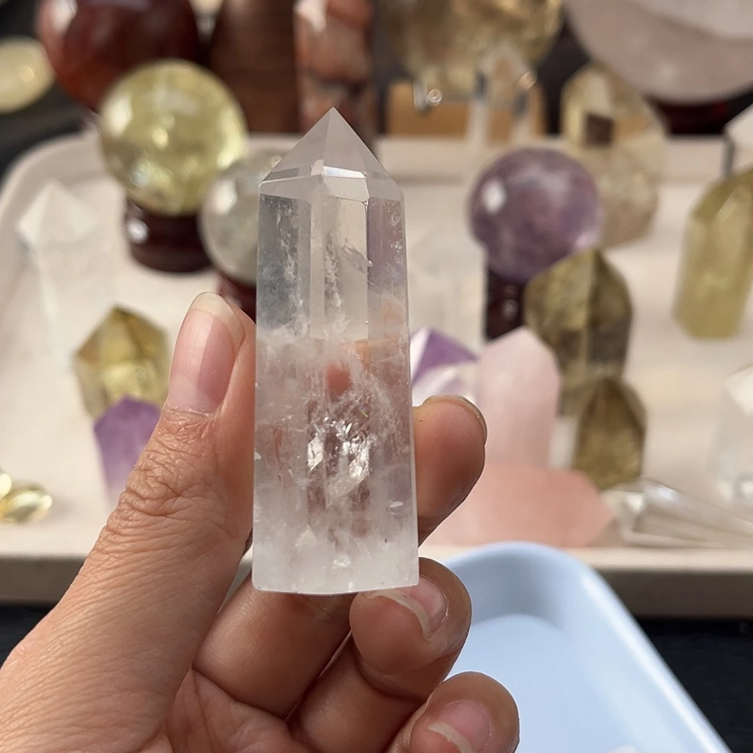 一****水晶珠宝半成品未镶嵌144蓝针